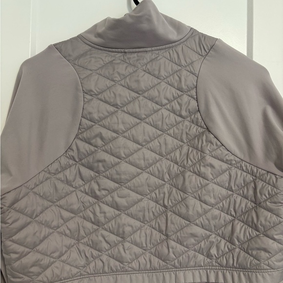 Nike AeroLayer Thermo Running Jacket Atmosphere Grey Women's Size Medium - Picture 7 of 12